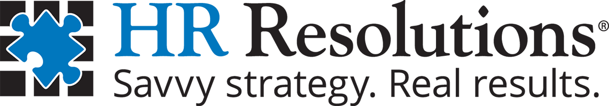 HR Resolutions Logo with Tagline